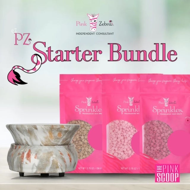 7 bags of Pink Zebra sprinkles bundle newest